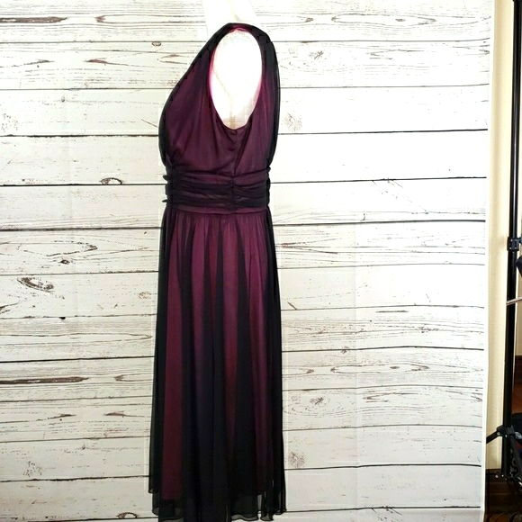 Empire Waist D.J. Sommers mid calf Dress - Picture 6 of 8